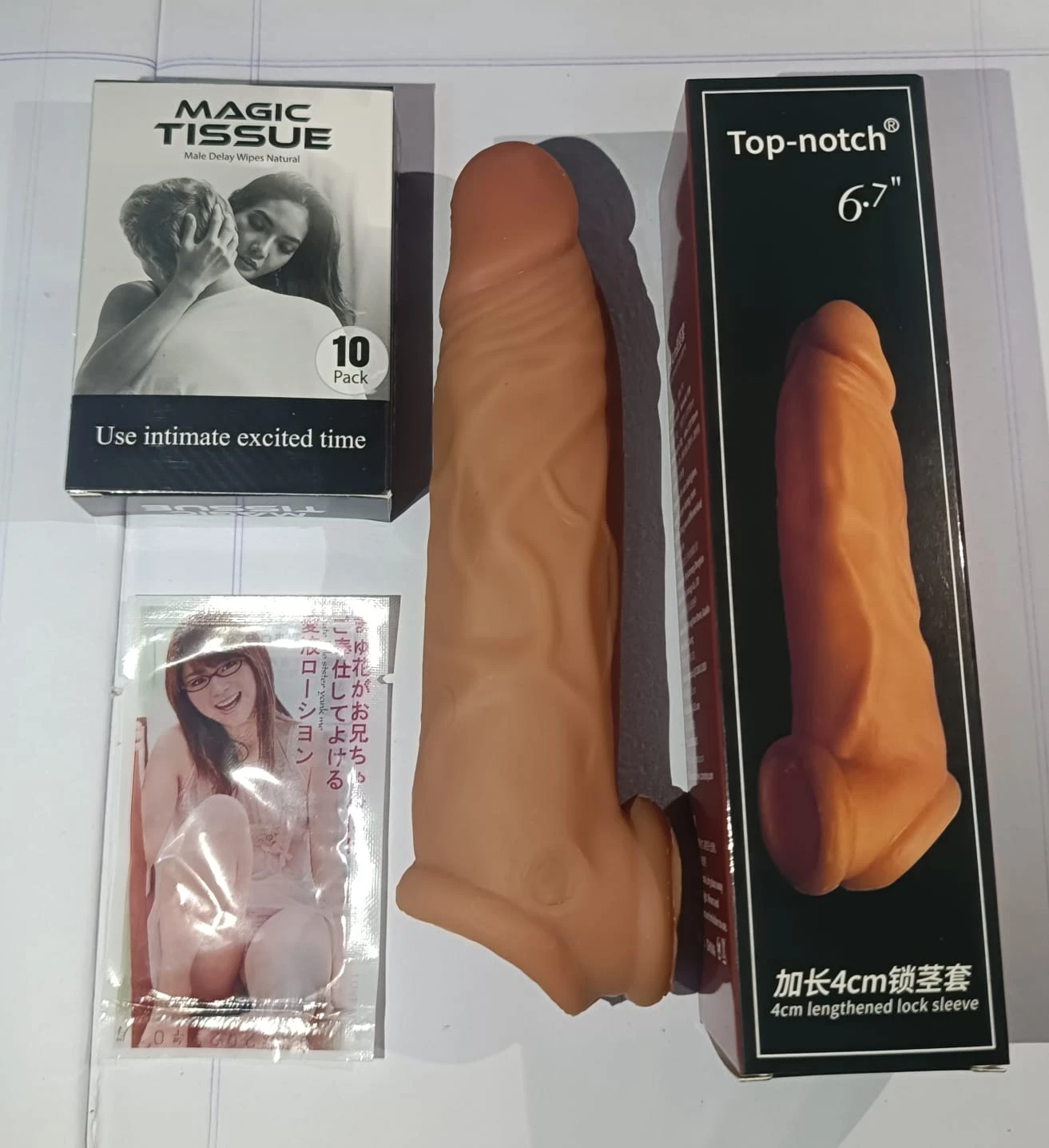 MaxTime Love Kit + Magic Tissue WIth GEL